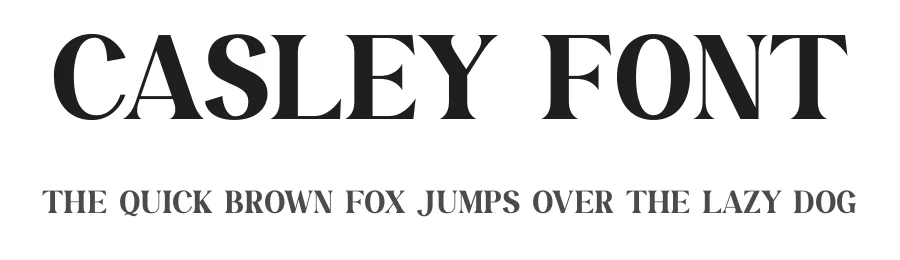 Casley Font by TypeLogue — Serif Font