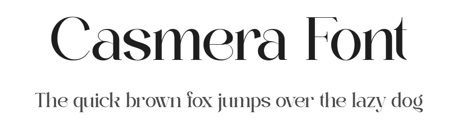 Casmera Font by Fontliner — Display Font