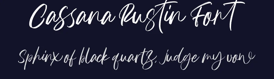 Cassana Rustin Font by Lettermine — Serif Font — thumbnail 2