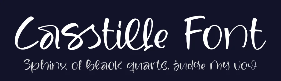 Casstille Font by letterfabric — Script Handwritten Font — thumbnail 2