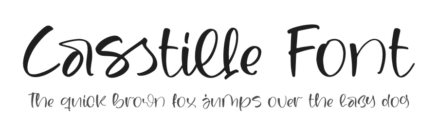 Casstille Font by letterfabric — Script Handwritten Font