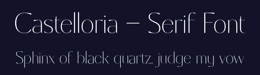 Castelloria – Serif Font by Alpaprana — Sans Serif Font — thumbnail 2