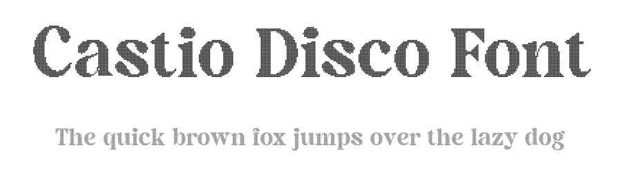 Castio Disco Font by craftsupplyco — Display Font