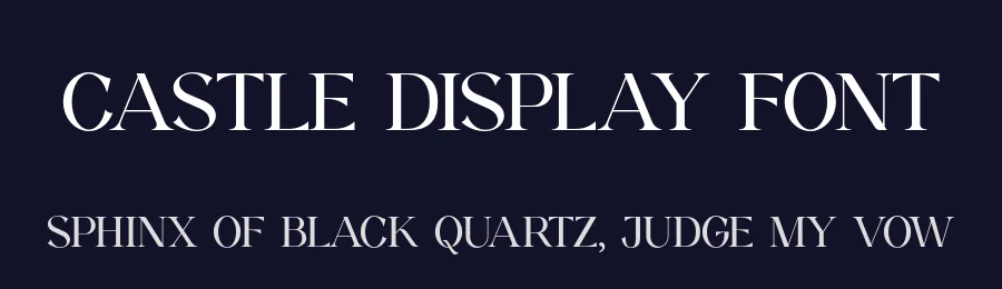 Castle Display Font by UICreative — Serif Font — thumbnail 2
