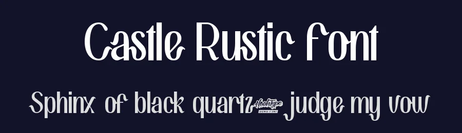 Castle Rustic Font by noahtype — Display Font — thumbnail 2