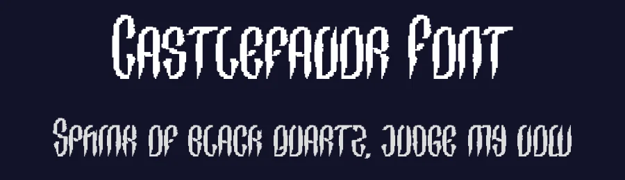 Castlefavor Font by Dhabee — Display Font — thumbnail 2