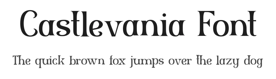 Castlevania Font by Rautan Studio — Decorative Font
