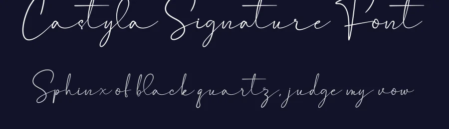 Castyla Signature Font by dilbadil — Script Handwritten Font — thumbnail 2