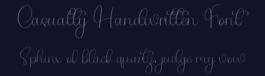 Casualty Handwritten Font by freshtypeink — Script Handwritten Font — thumbnail 2