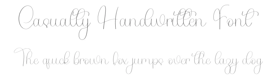 Casualty Handwritten Font by freshtypeink — Script Handwritten Font
