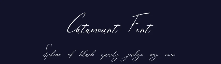 Catamount Font by UICreative — Script Handwritten Font — thumbnail 2