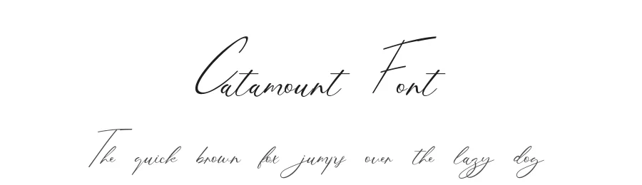 Catamount Font by UICreative — Script Handwritten Font