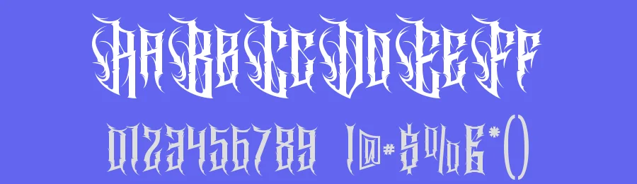 Cathedrave Font by letterara — Blackletter Font — thumbnail 3