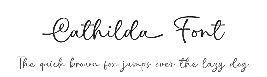 Cathilda Font by Subectype — Script Handwritten Font