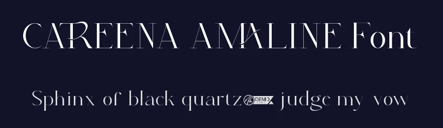 Catreena Amaline Font by nihstudio — Display Font — thumbnail 2
