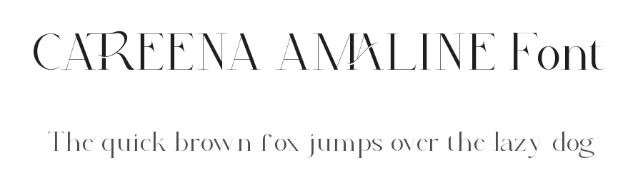 Catreena Amaline Font by nihstudio — Display Font