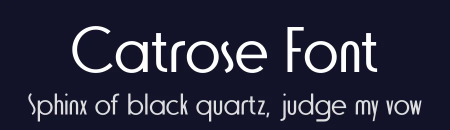 Catrose Font by Almeera Studio — Sans Serif Font — thumbnail 2