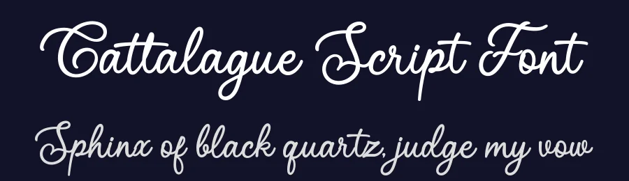 Cattalague Script Font by Basnistudio — Script Handwritten Font — thumbnail 2