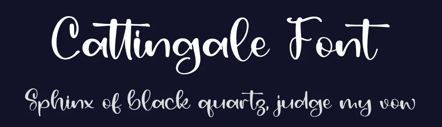 Cattingale Font by perspectype — Script Handwritten Font — thumbnail 2