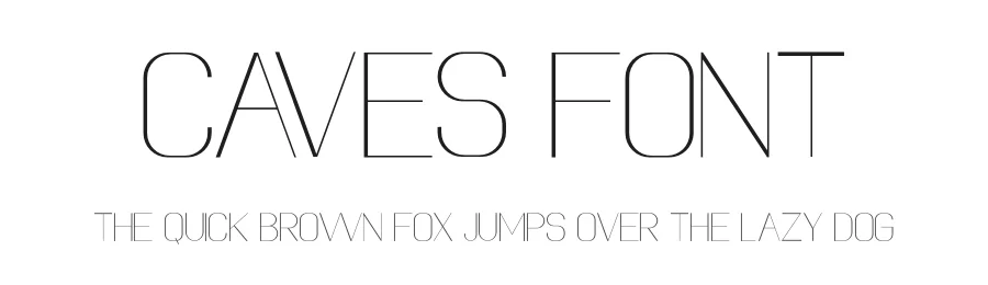 Caves Font by ryan creative β Sans Serif Font