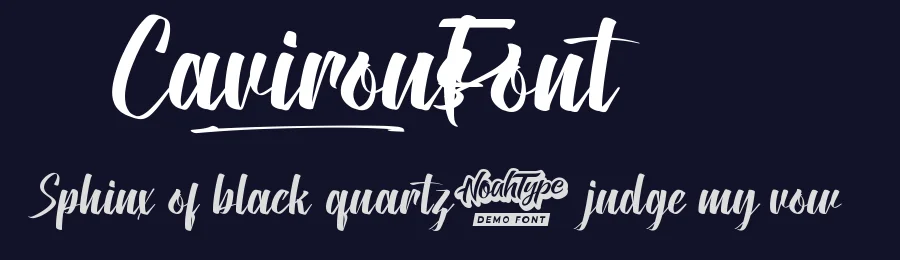 Cavirous Font by noahtype — Script Handwritten Font — thumbnail 2