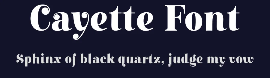 Cayette Font by TypeFaith Fonts — Serif Font — thumbnail 2