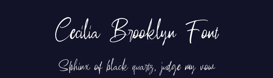 Cecilia Brooklyn Font by Letterhend Studio — Script Handwritten Font — thumbnail 2