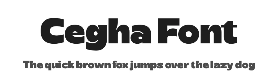 Cegha Font by timelesstype.co — Display Font