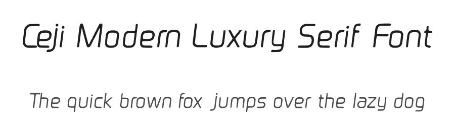 Ceji Modern Luxury Serif Font by AstutiStudio — Serif Font