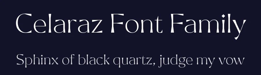 Celaraz Font Family by Tokotype — Serif Font — thumbnail 2