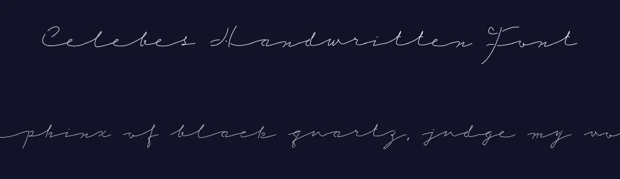 Celebes Handwritten Font by riljs — Script Handwritten Font — thumbnail 2