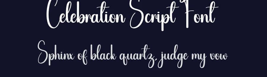 Celebration Script Font by creativeletter — Script Handwritten Font — thumbnail 2