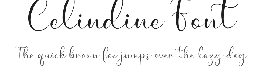 Celindine Font by Anxietype Foundry — Script Handwritten Font