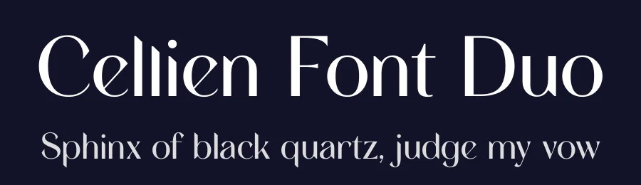 Cellien Font Duo by lemonthe — Sans Serif Font — thumbnail 2