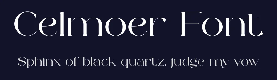 Celmoer Font by SURATMI — Serif Font — thumbnail 2
