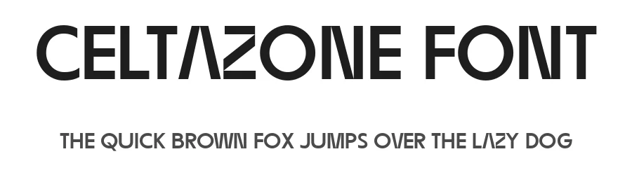 Celtazone Font by Drizy — Sans Serif Font