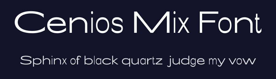 Cenios Mix Font by craftsupplyco — Sans Serif Font — thumbnail 2