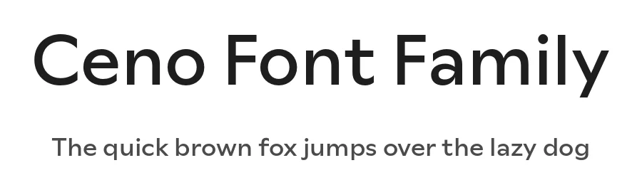 Ceno Font Family by Sociotype Foundry — Sans Serif Font