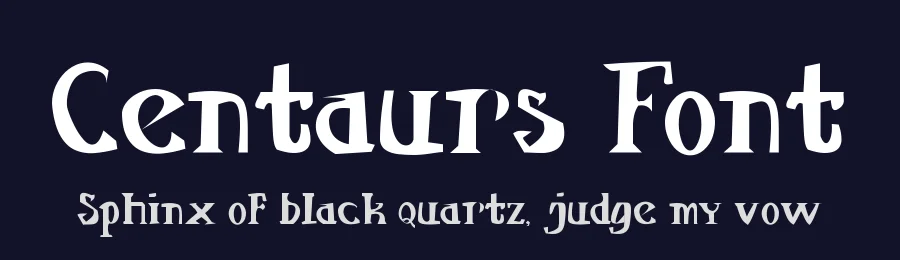 Centaurs Font by Letternesia studio — Display Font — thumbnail 2