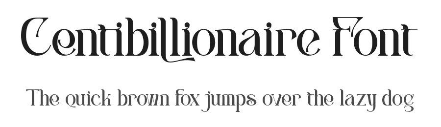 Centibillionaire Font by Thomas Aradea — Serif Font