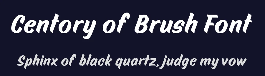 Centory of Brush Font by alit design — Script Handwritten Font — thumbnail 2