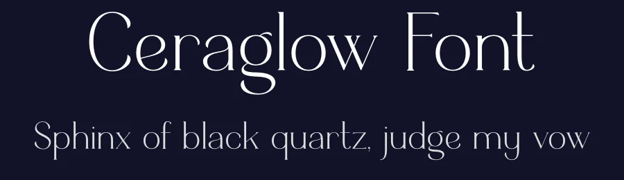 Ceraglow Font by Pinisi ART — Serif Font — thumbnail 2