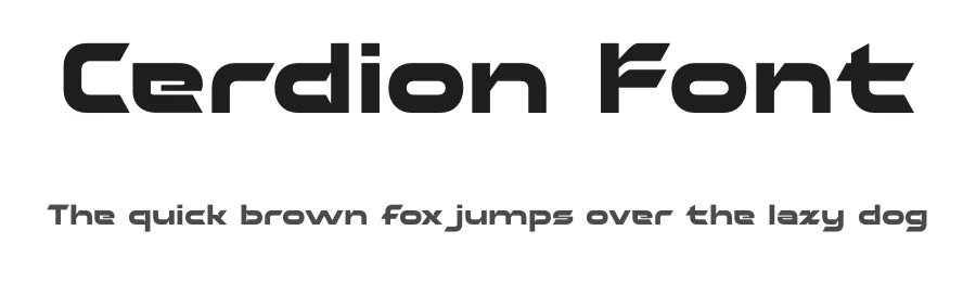 Cerdion Font by Rantautype — Display Font