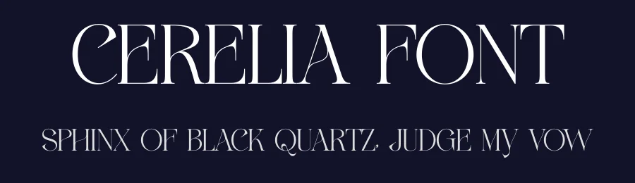 Cerelia Font by Artnivora Studio — Decorative Font — thumbnail 2