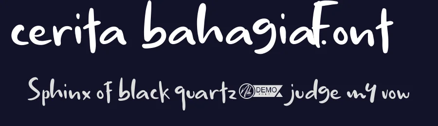 Cerita Bahagia Font by nihstudio — Display Font — thumbnail 2