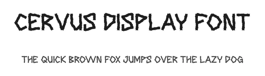 Cervus Display Font by Maiko Hatta — Blackletter Font