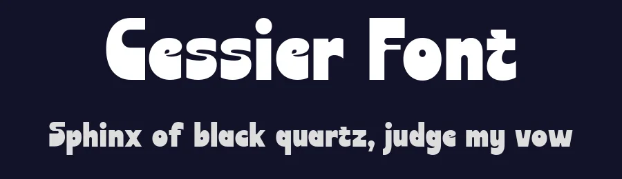 Cessier Font by Say Studio — Display Font — thumbnail 2