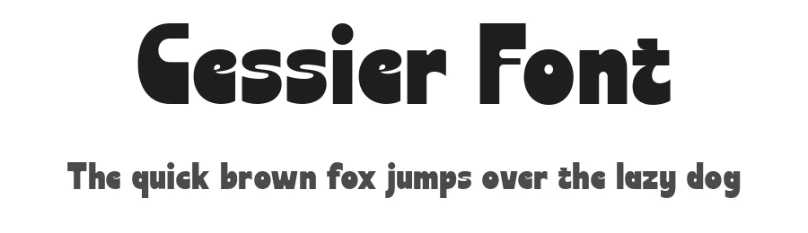Cessier Font by Say Studio — Display Font