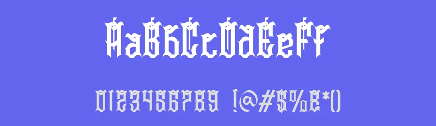 Cestizlav Font by Dhabee — Blackletter Font — thumbnail 3