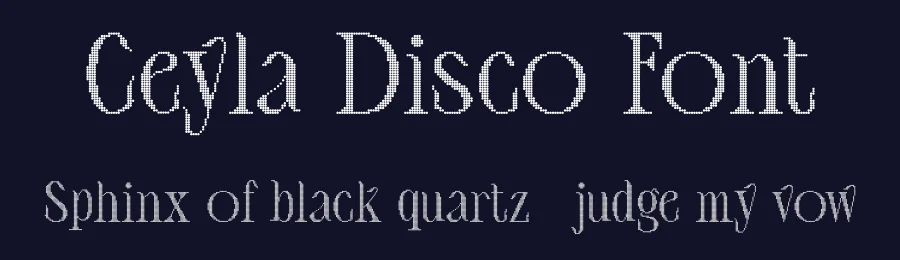 Ceyla Disco Font by craftsupplyco — Display Font — thumbnail 2